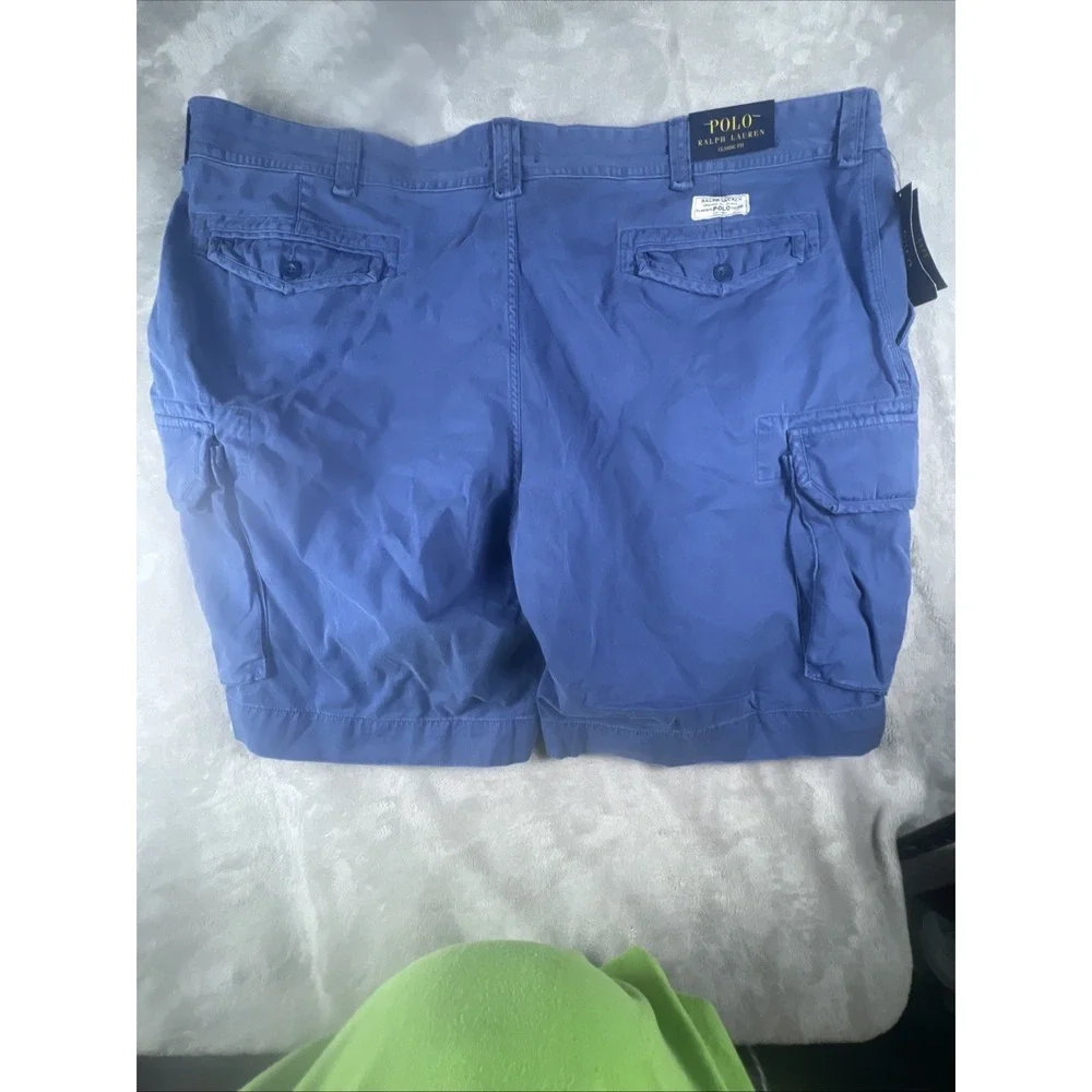 Polo Ralph Lauren Cargo Old Royal Shorts, Men's Big & Tall Size 52B - NWT $89.50